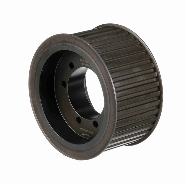 Steel Bushed Bore Gearbelt Pulley, 40H300SK